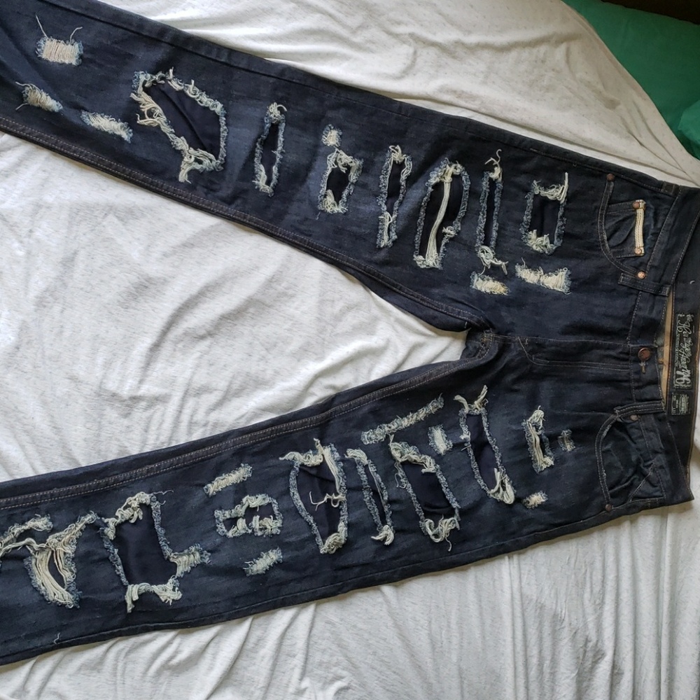 Denim Ripped Jeans